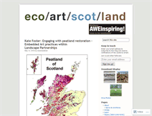 Tablet Screenshot of ecoartscotland.net